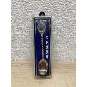Vintage Bird Cage Thiater Collectible Souvenir Spoon